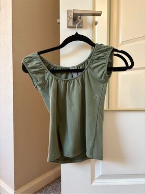 Tilly's Olive Green Scoop Neck Tank